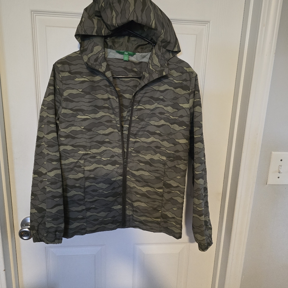 Dip Gray and Tan Patterned Jacket - Picture 3 of 4